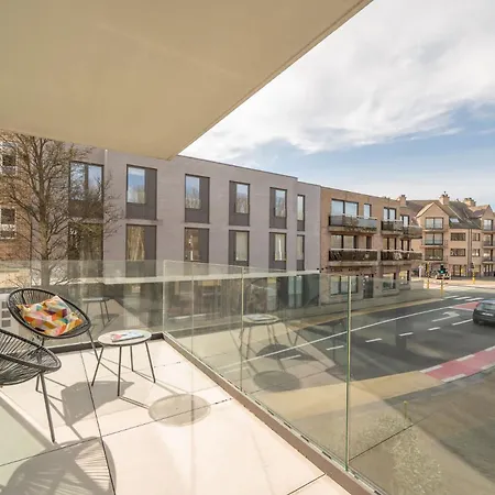Апартаменты La Brise Modern Met 2 Slaapkamers En Zonnig Terras Кнокке-Хейст